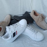 Кецове Като нови мъжки бели, спортни обувки U.S. Polo Assn®, снимка 3 - Кецове - 44450796