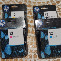 hp12 - нови неразпечатани глави и мастилници 55 ml., снимка 3 - Консумативи за принтери - 44296193