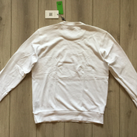 НОВА оригинална бяла памучна фланела блуза LA MARTINA размер XL от Италия, снимка 6 - Блузи - 44527508