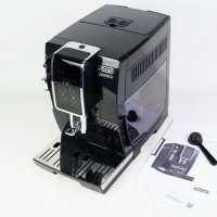 Кафе машина DeLonghi Black Dinamica ECAM350.15.B, снимка 2 - Кафемашини - 35892400