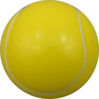 Топка за тенис детска, с диаметър 6 см. Топката е изработена от мека PU пяна , снимка 1 - Тенис - 39495200