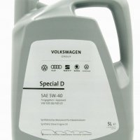 Моторно масло VOLKSWAGEN VAG Special D 5W40 5L , снимка 1 - Аксесоари и консумативи - 39569563
