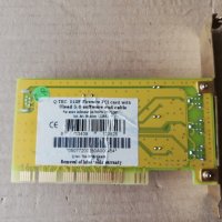 PCI 3-Port 1394 FireWire Adapter Card Q-TEC 510F v3.0 , снимка 7 - Други - 40214775