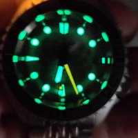 Часовник Seiko SKX007 mod metallic dial, снимка 2 - Мъжки - 40958931