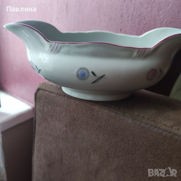 Порцеланова сосиера с маркировка СИП, снимка 1