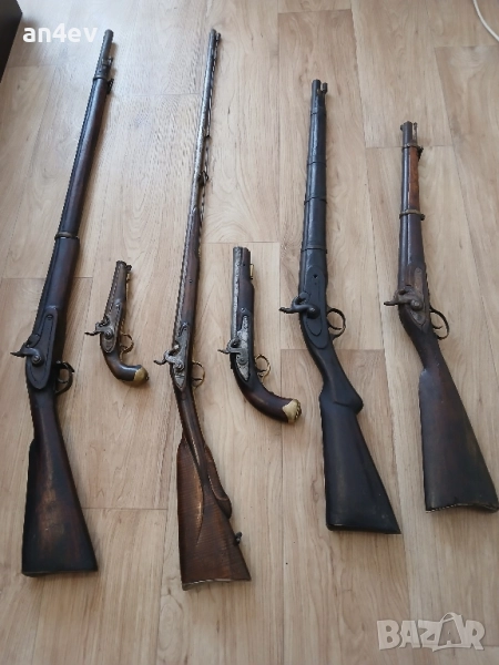 пушки и пищови от 19 век за механа и възтановки , снимка 1