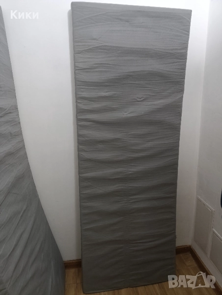 Матрак (70см/187,5см/10см) от полиетерна пяна с калъф, снимка 1