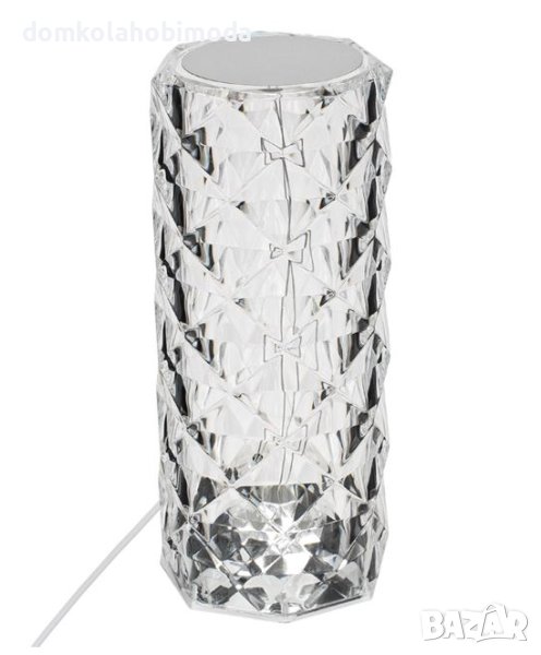 Интериорна пластмасова лампа, USB, 9x21,5 см, 3 нива на яркост , снимка 1