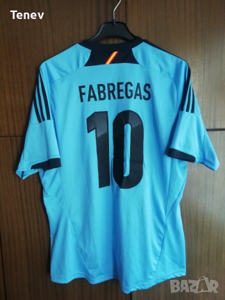 Spain Cesc Fabregas Away 2012 2013 Adidas оригинална тениска фланелка Испания Фабрегас , снимка 1