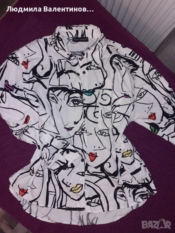 Дамска риза лица, снимка 1