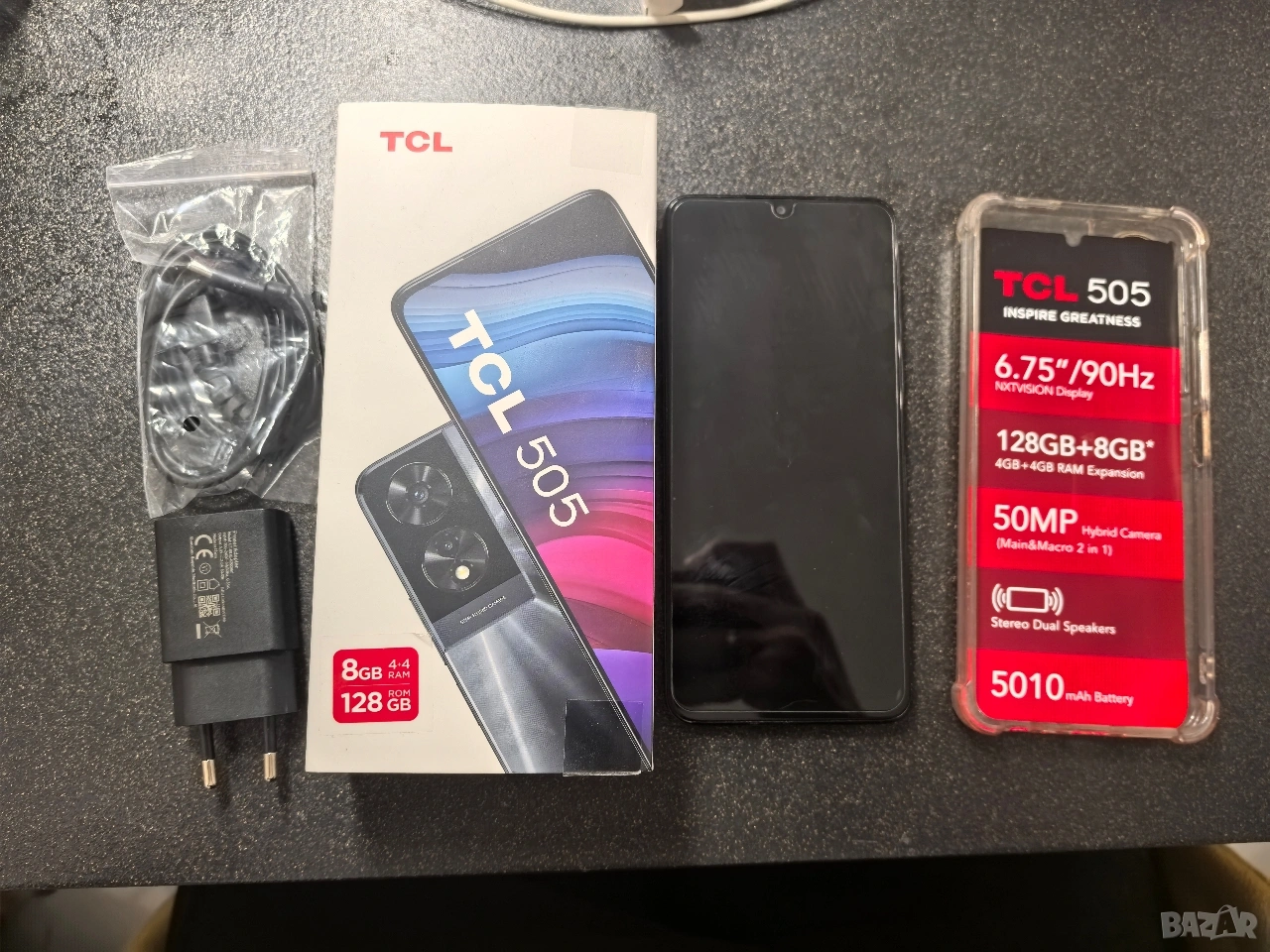 Смартфон TCL 505 128gb 8gb NFC, снимка 1
