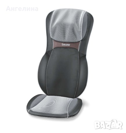 Масажор, Beurer MG 295 HD 3D Shiatsu seat cover black, 3D back massage, 2 rotating Shiatsu neck mass, снимка 1