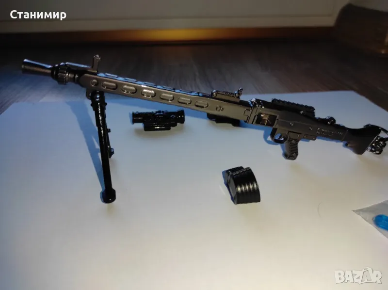 МГ 34 метален модел , снимка 1