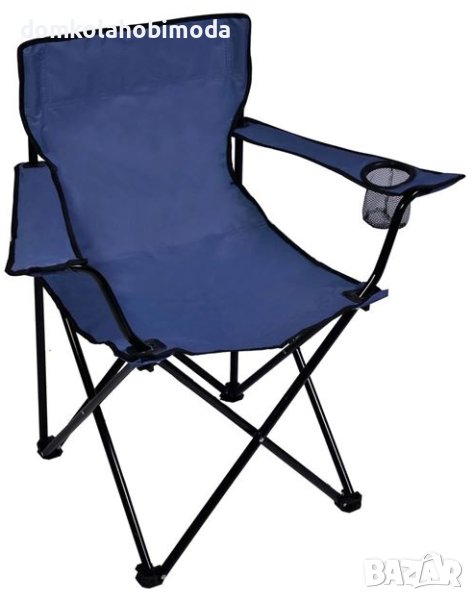 Къмпинг сгъваем стол в калъф 50x50x80см, до 100 кг, снимка 1