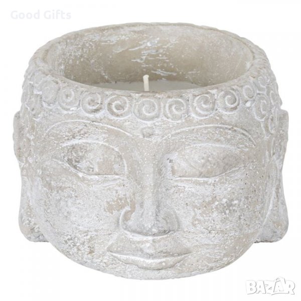 3D Свещ Буда, цитронела, снимка 1