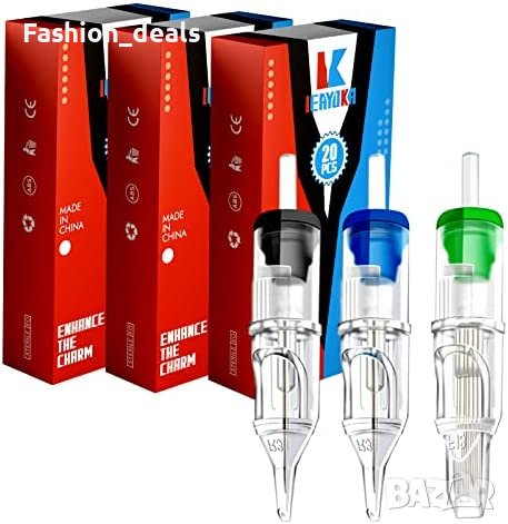 Нов комплект смесени Консумативи Игли мастило татуировка татус начинаещи, снимка 1