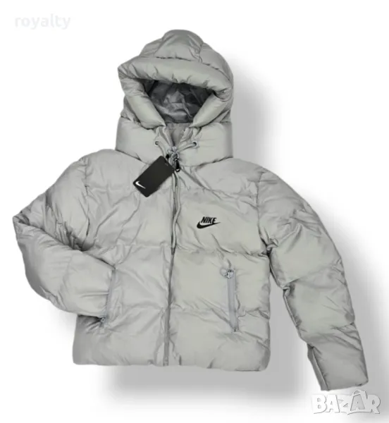 Nike късо сиво дамско яке , снимка 1