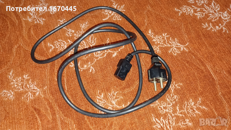 Оригинален японски захранващ кабел, снимка 1
