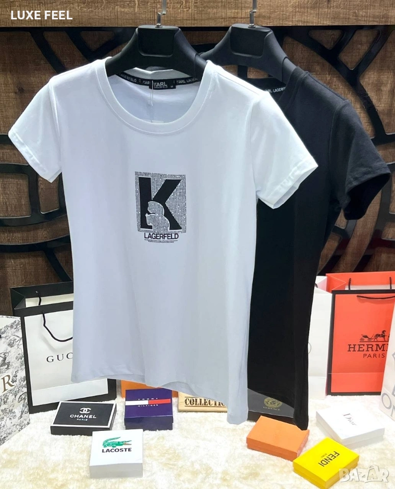 Дамски Тениски ⚜️ Karl LAGERFELD , снимка 1