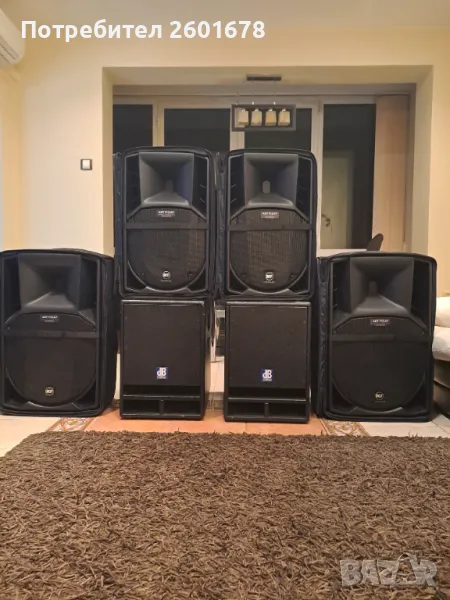 Активни , почти неизползвани субуфери db OPERA SUB 12 ,с вграден кросовър , rcf ART 712 - A MK 4 , r, снимка 1