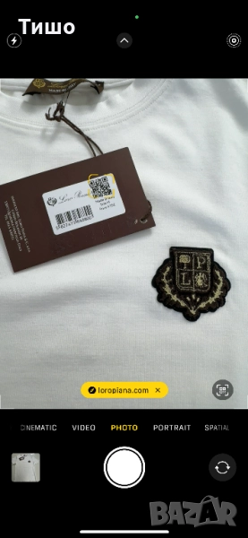 Loro Piana-Чисто нова оригинална дамска тениска М, снимка 1