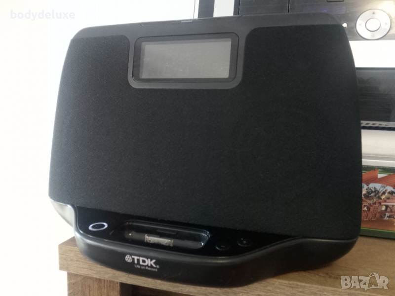 TDK TiCR100p док станция с радио и аукс, снимка 1