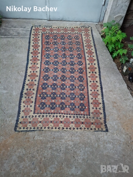 стар ръчнотъкан килим, снимка 1