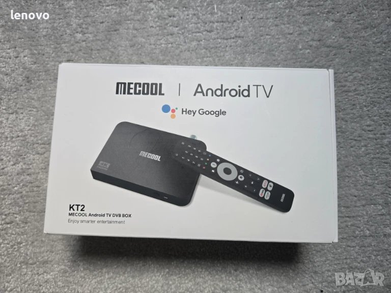 MECOOL KT2 Android TV Box - чисто нов, снимка 1