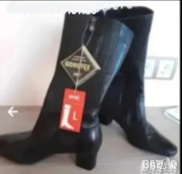 Дамски ботуши от естествена кожа на Goratex., снимка 1