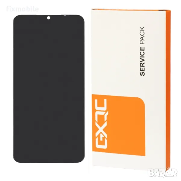 Дисплей за SAMSUNG A032F Galaxy A03 Core (2021) с черен тъчскрийн Service Pack, снимка 1
