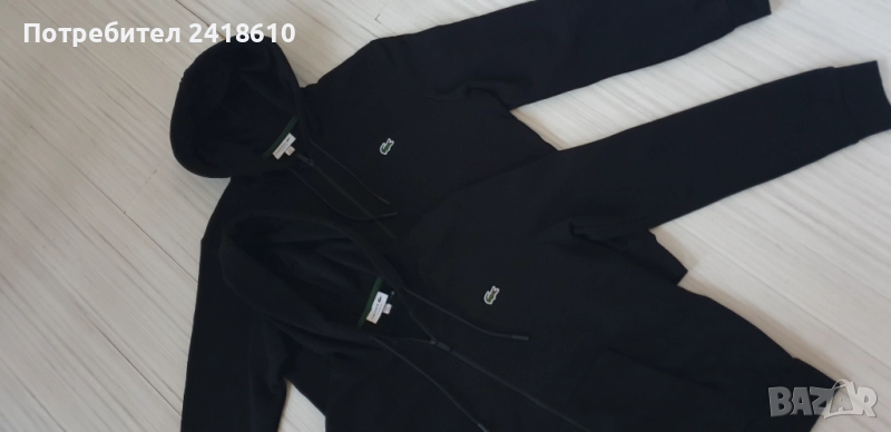Lacoste Classic Fit Mens Hoodie Full Zip  Size M и XL НОВО! 2бр. ОРИГИНАЛ! Мъжки Суичери!, снимка 1