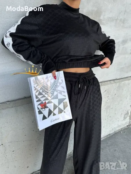 Gucci френско кадифе дамски екип , снимка 1