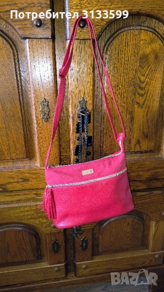 Червена дамска чанта , снимка 1
