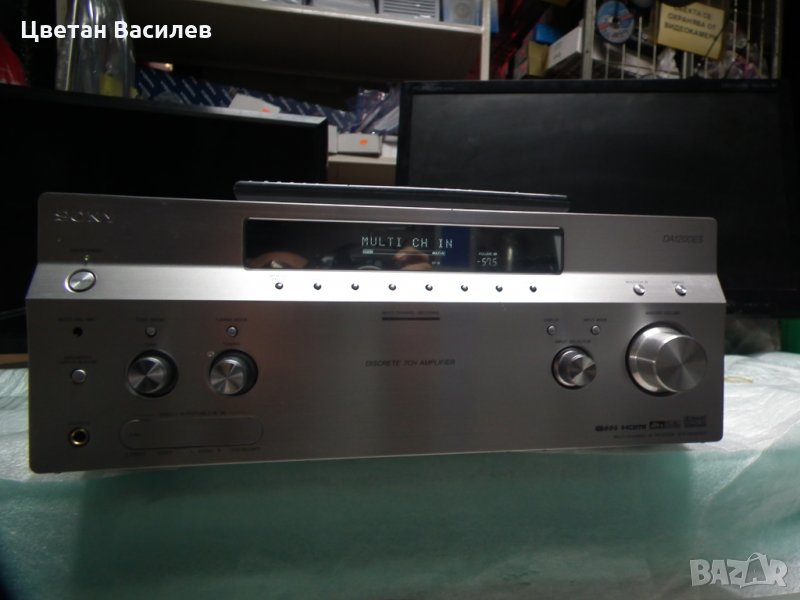 Sony STR-DA1200ES 7.1 канали Сребърен, снимка 1