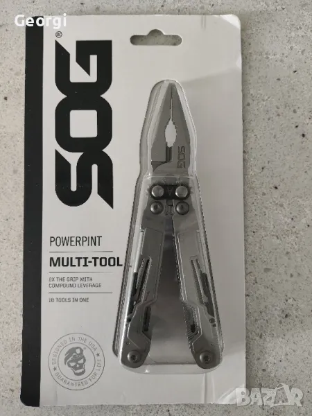 Мултитул SOG Powerpint. 18 функции. Нов, снимка 1