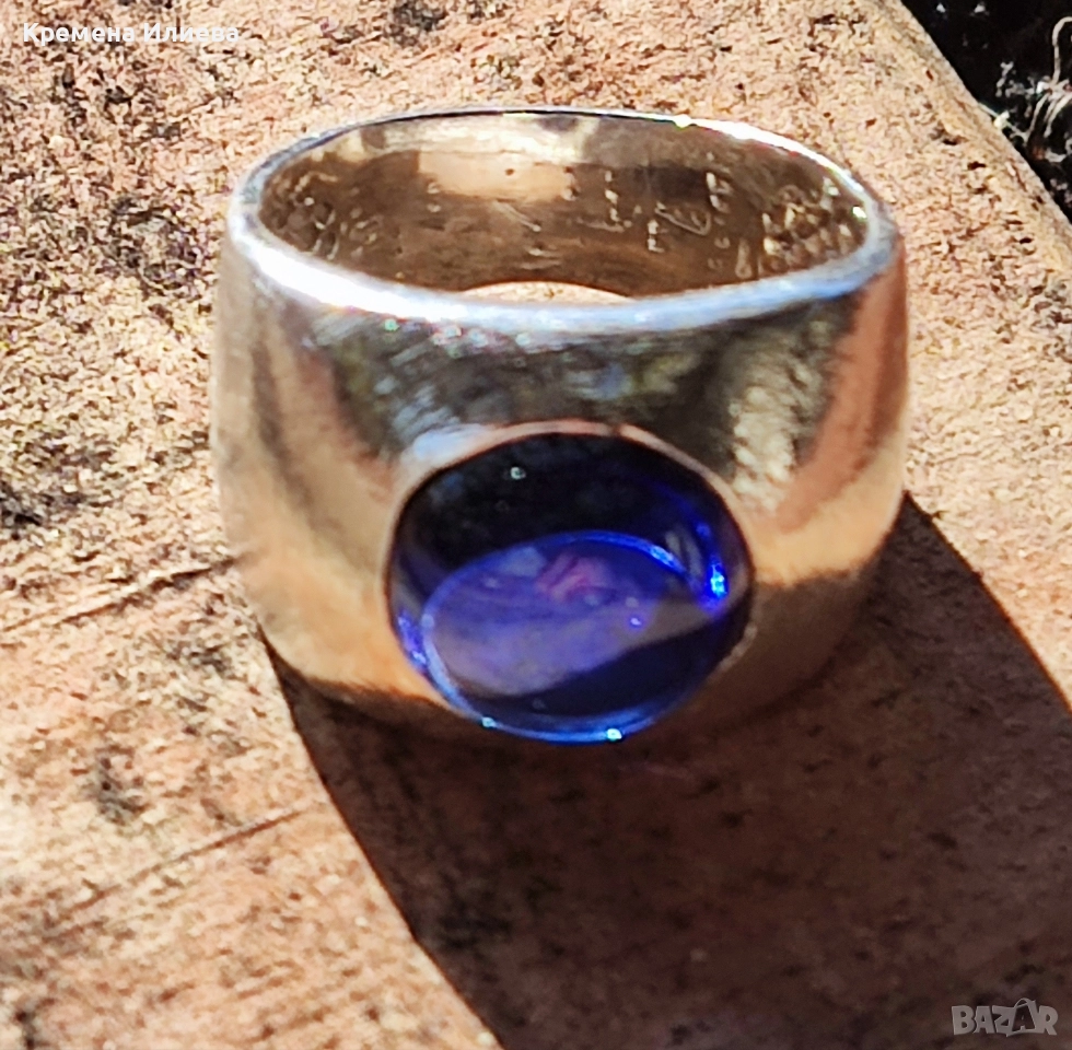 Сребърен пръстен , снимка 1