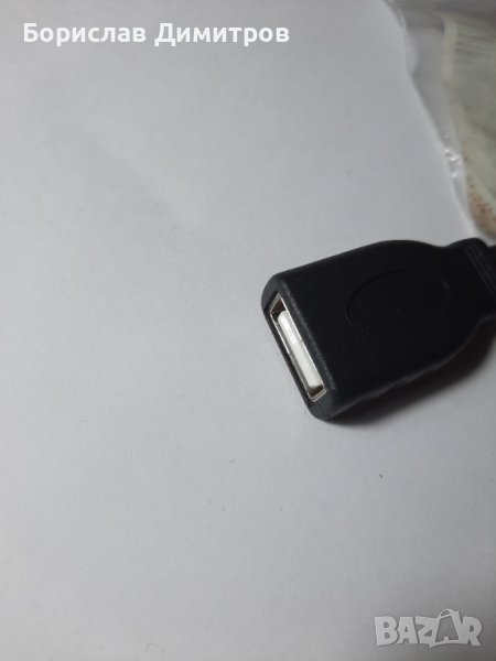 Продавам адаптер USB 3.0 към Type-c 3.1, черен, снимка 1