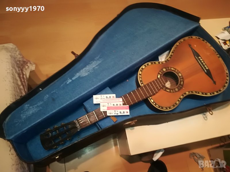 SOLD-ПОРЪЧАНА!!!DOUGLAS & CO LONDON GUITAR ANTIQUE-ВНОС АНГЛИЯ 1911221653, снимка 1
