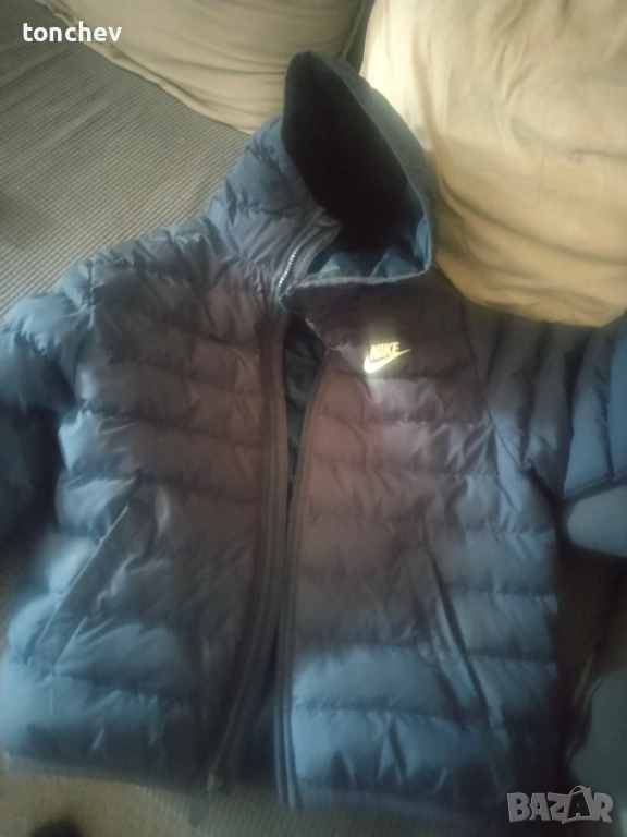Детско зимно синьо яке найк, снимка 1