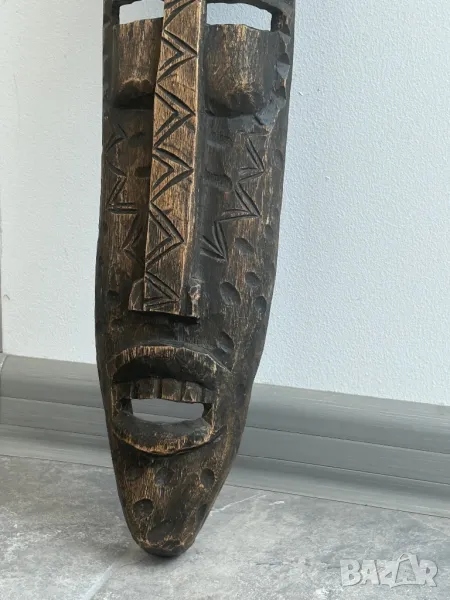маска дървена декорация за стена, снимка 1