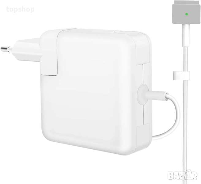 Нов кабел за зареждане на Mac Book Pro, 60W захранване с T-образен накрайник, магнитно универсално.., снимка 1