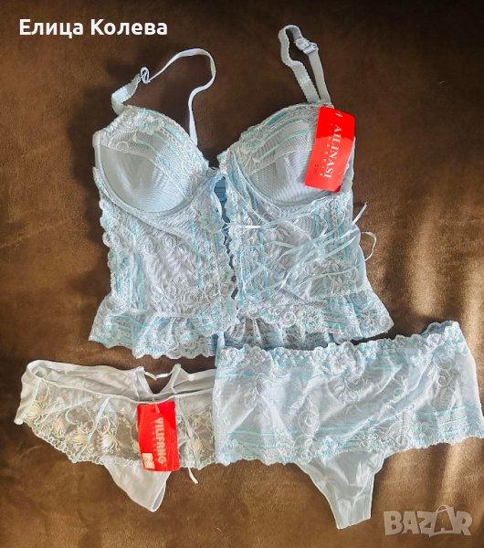 Комплект дантелено бельо, снимка 1