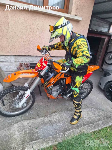 КТМ SX-F 450i +мото екип, снимка 1