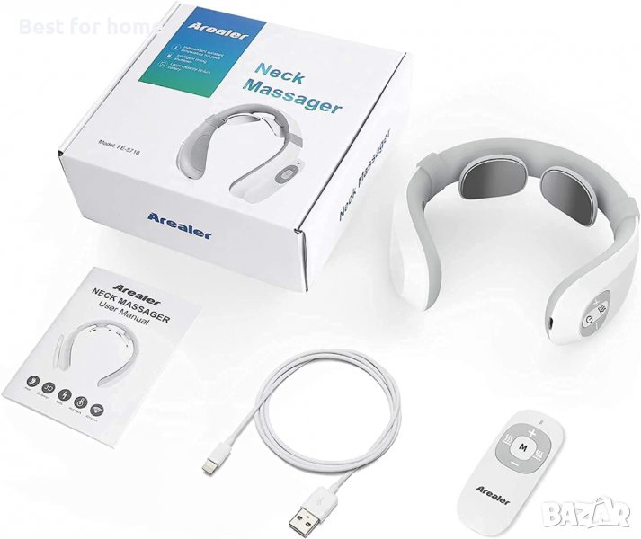 Масажор за врат и рамена с нагряване Neck Relax FE5718, снимка 1
