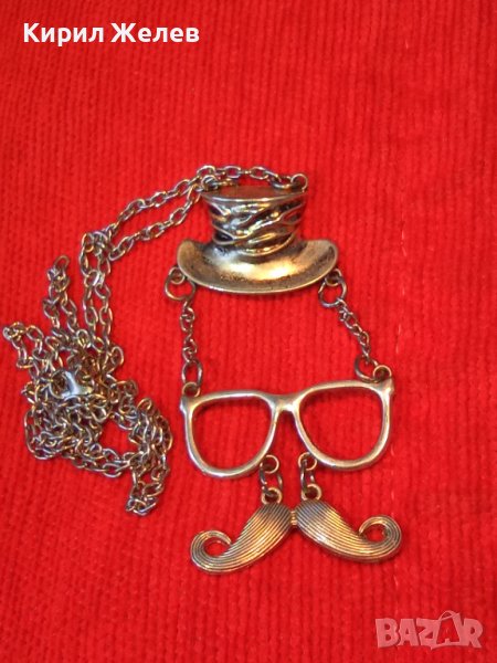 ПОСРЕБРЕН ФИГУРАЛЕН АРТ МЕДАЛЬОН 63891, снимка 1