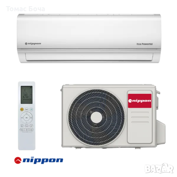 Инверторен климатик Nipon, снимка 1