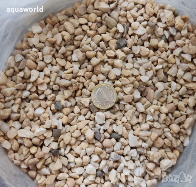 "ПРОМОЦИЯ" Грунд Златен пясък 6-9мм, снимка 1