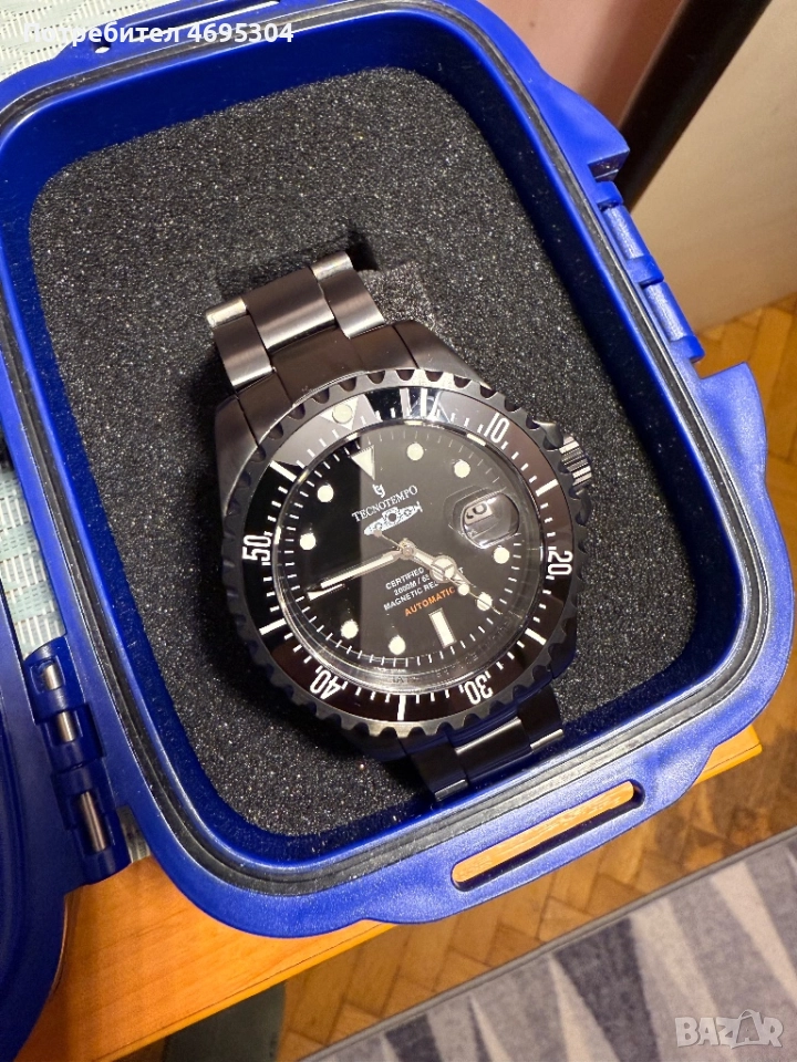 Часовник Tecnotempo Automatic Diver 2000M White Submarine Limited Edition , снимка 1