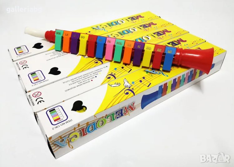 Мелодика, преносима духова пиано играчка, снимка 1