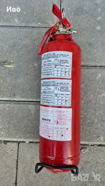 Прахов пожарогасител 1 кг., снимка 1